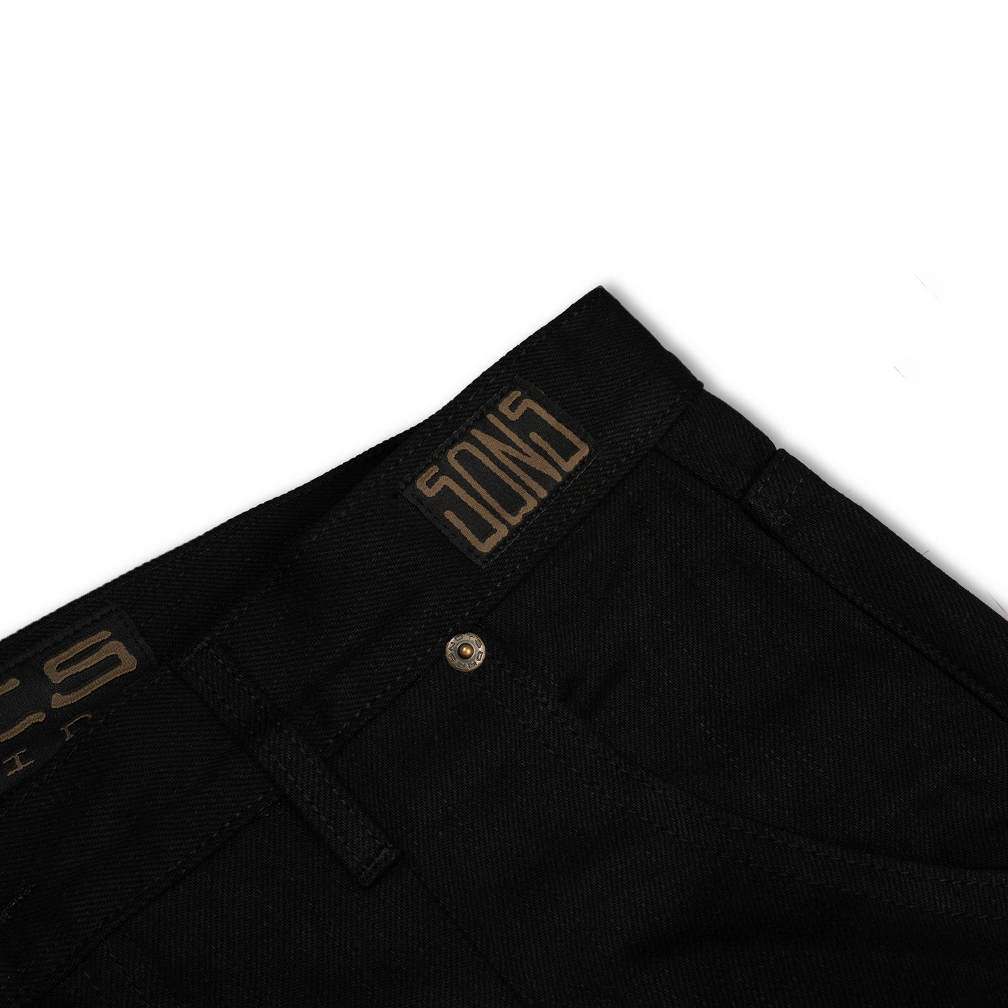 Denim Work Pants - Black