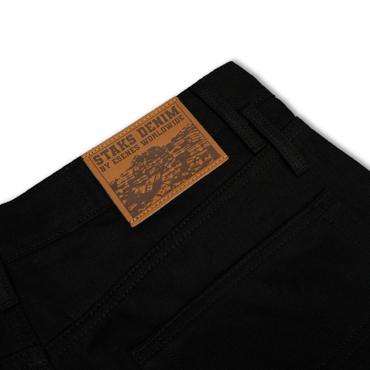 Denim Work Pants - Black