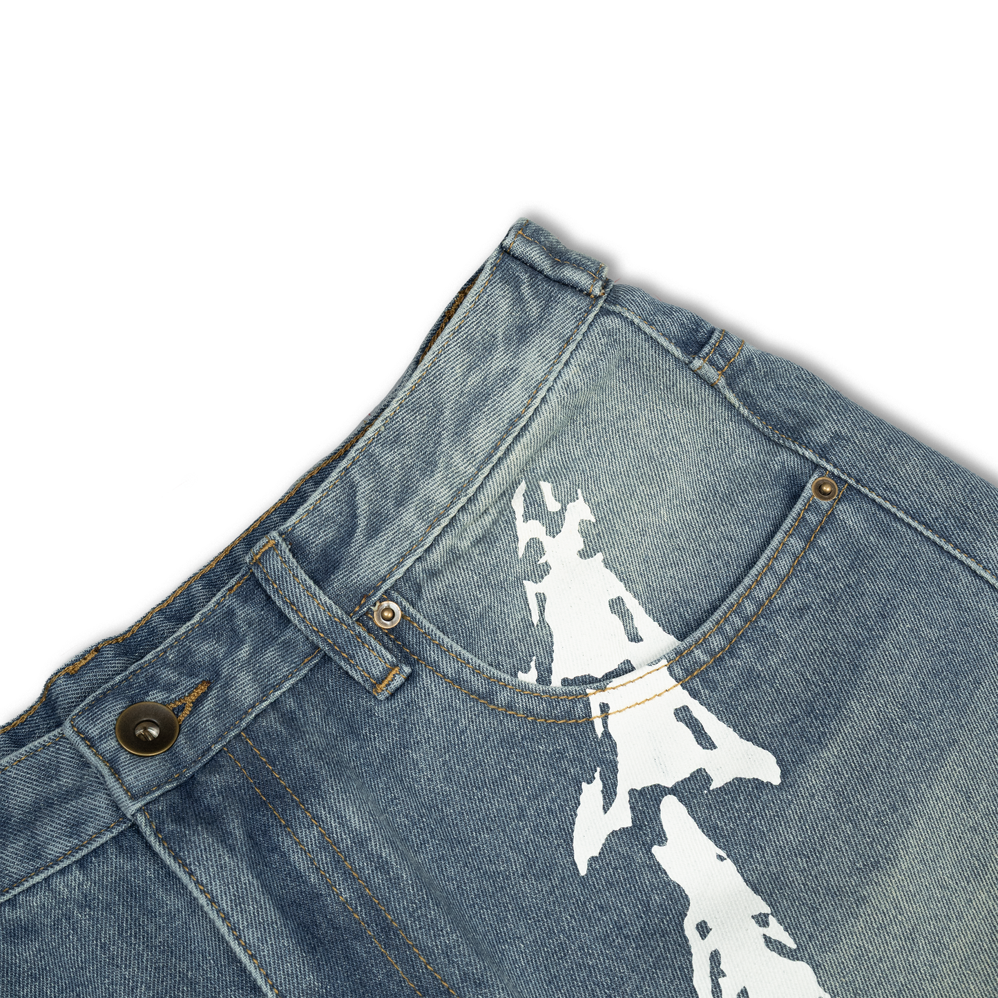 Darwin Denim Shorts - Washed Blue