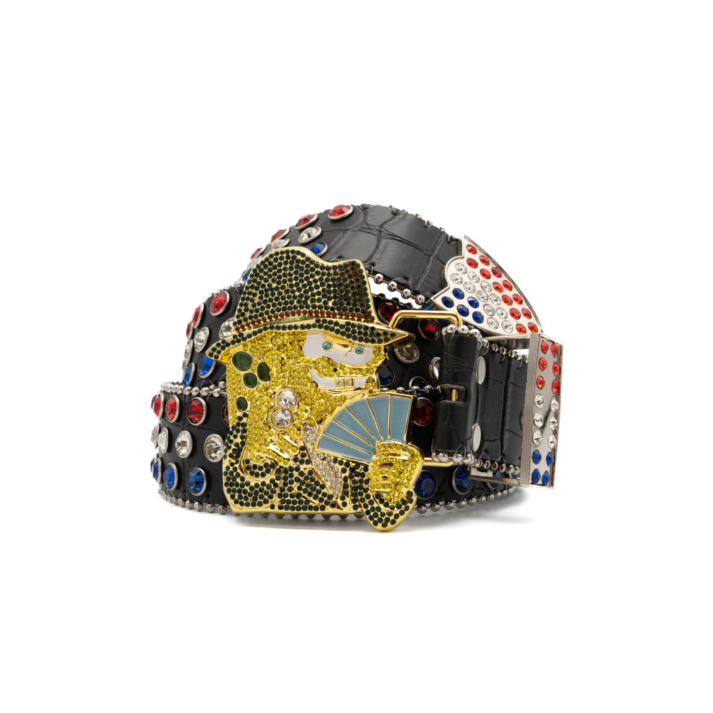 BB Spongebelt - Black Croc