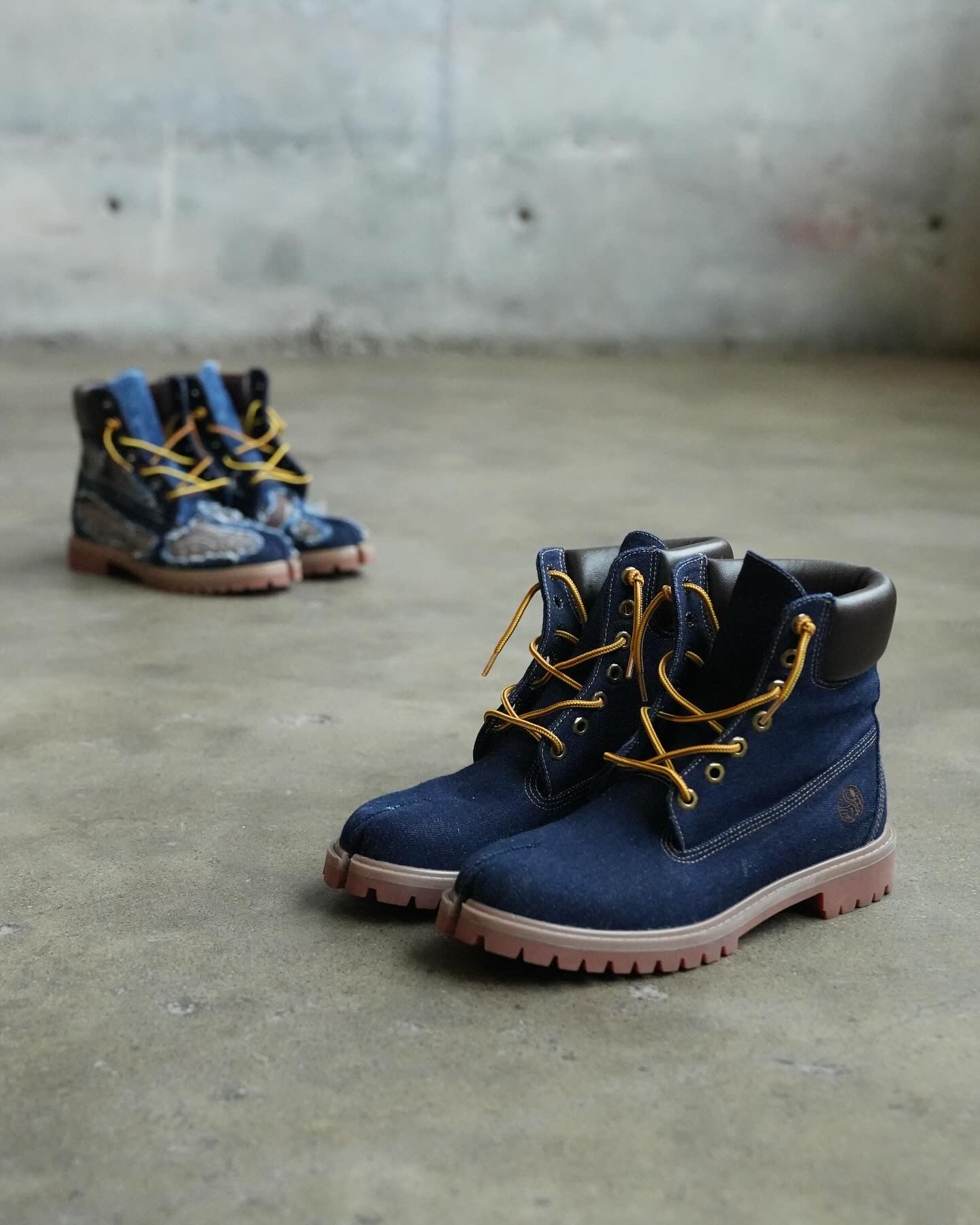 Esenes x RPD Tabi Boots - Denim