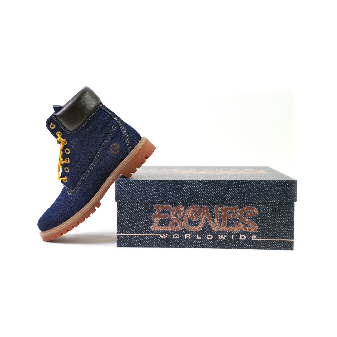 Esenes x RPD Tabi Boots - Denim