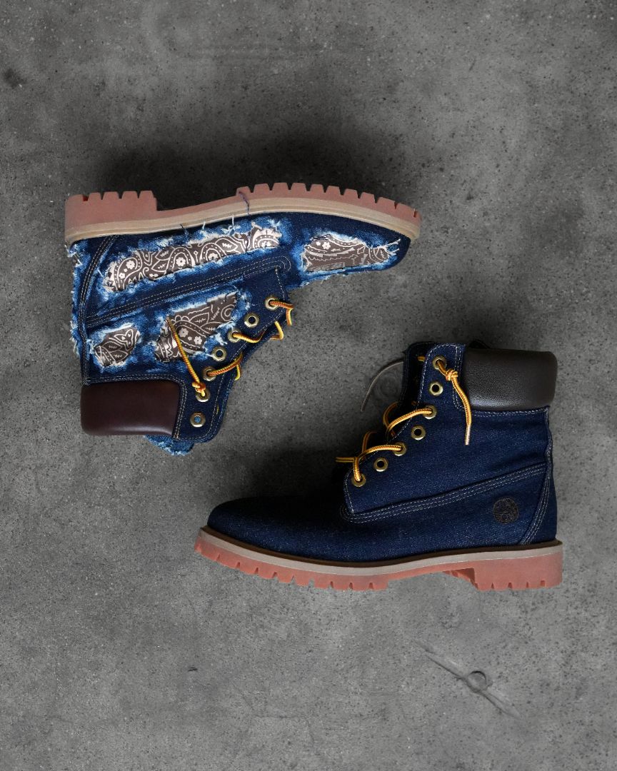 Esenes x RPD Tabi Boots - Denim