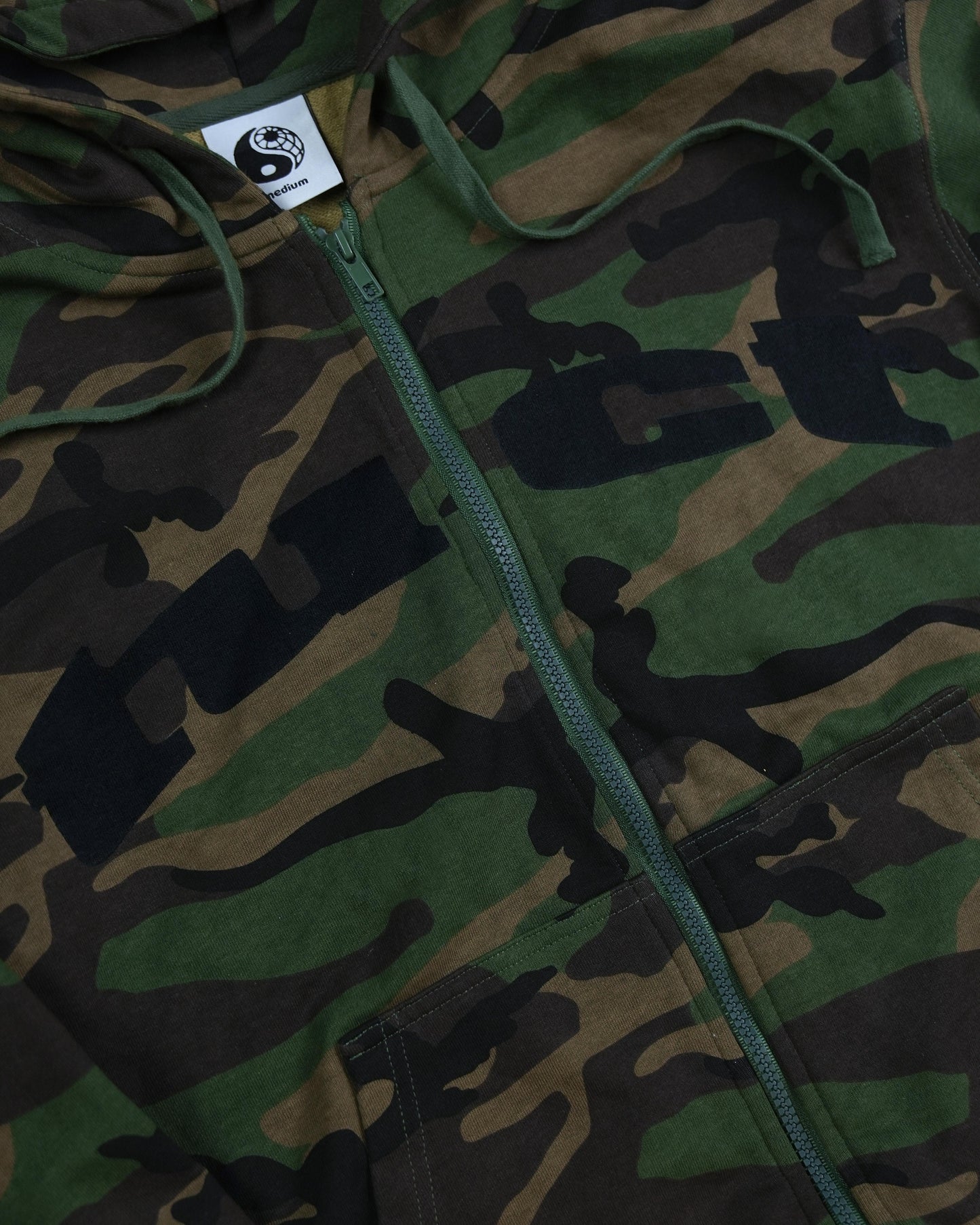Tuct Full Zip Hoodie - Camo