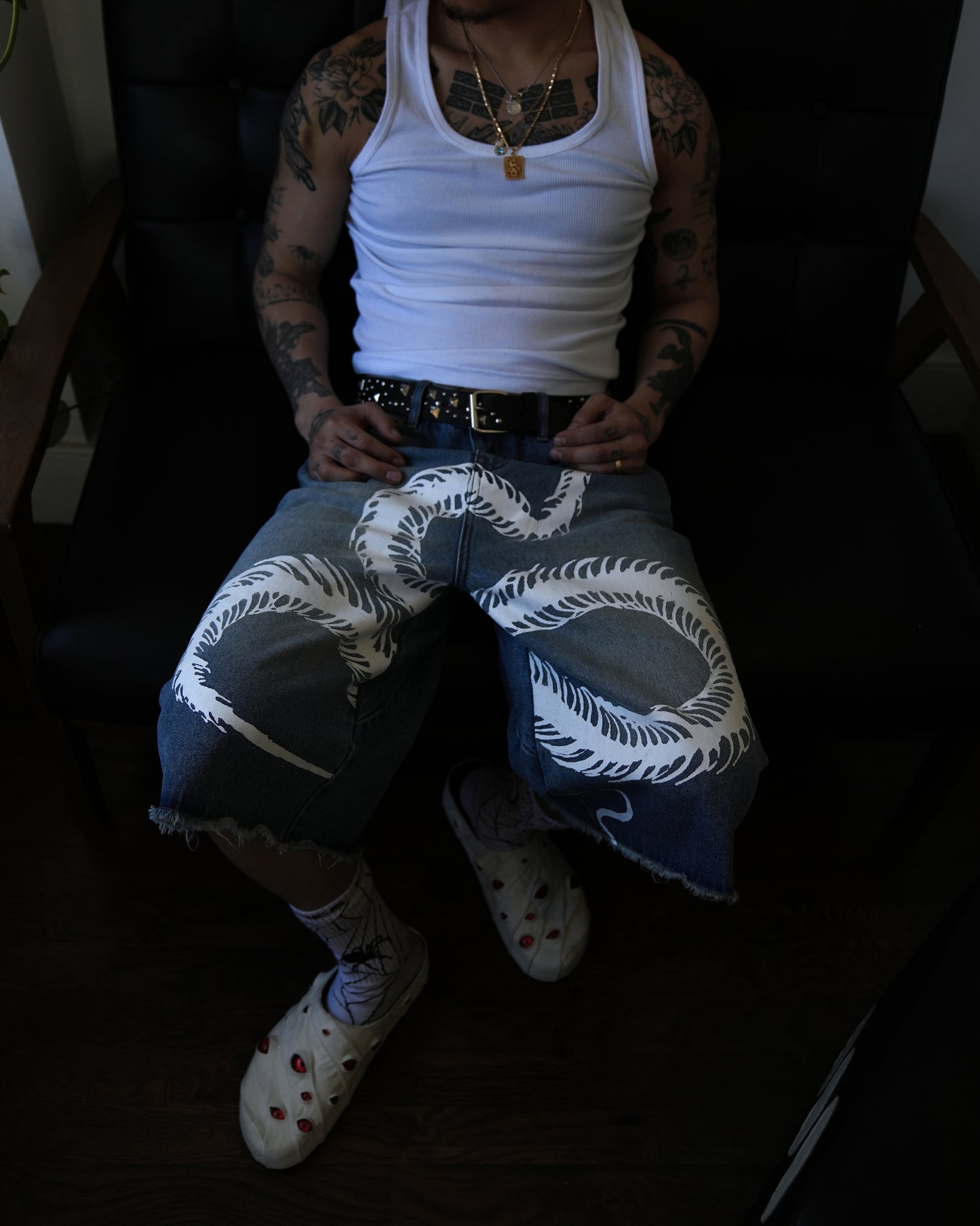 Darwin Denim Shorts - Washed Blue