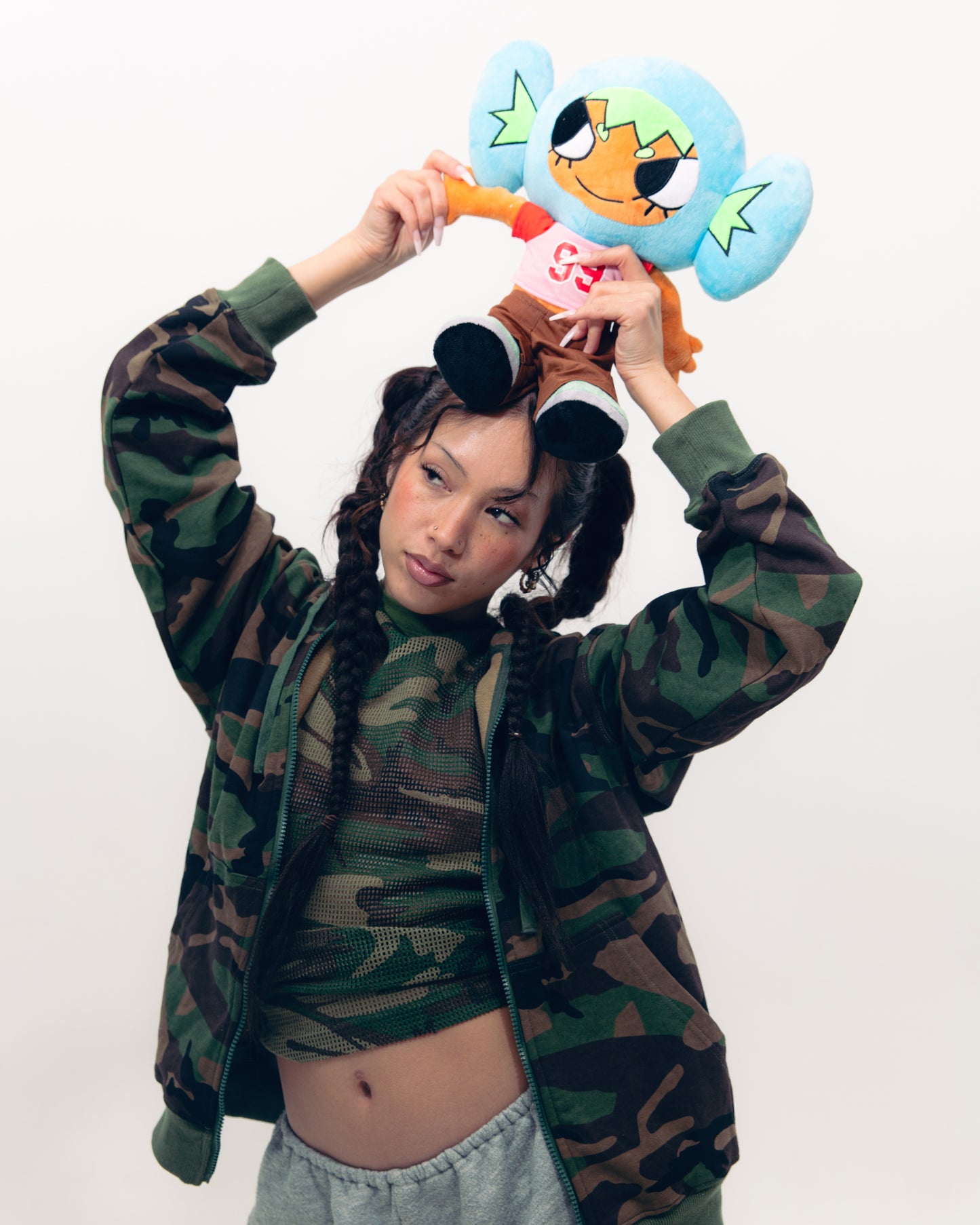 Tuct Full Zip Hoodie - Camo