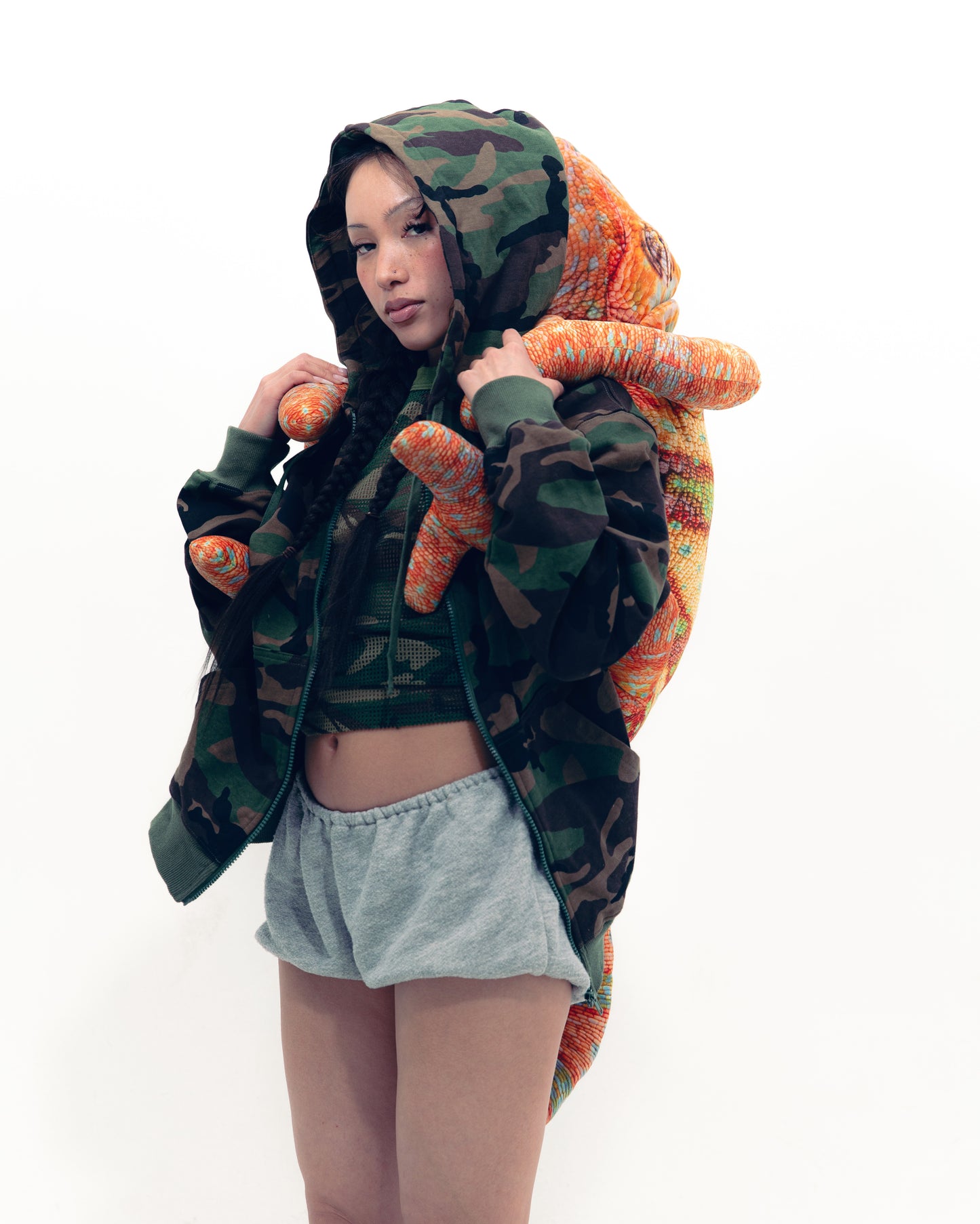 Tuct Full Zip Hoodie - Camo