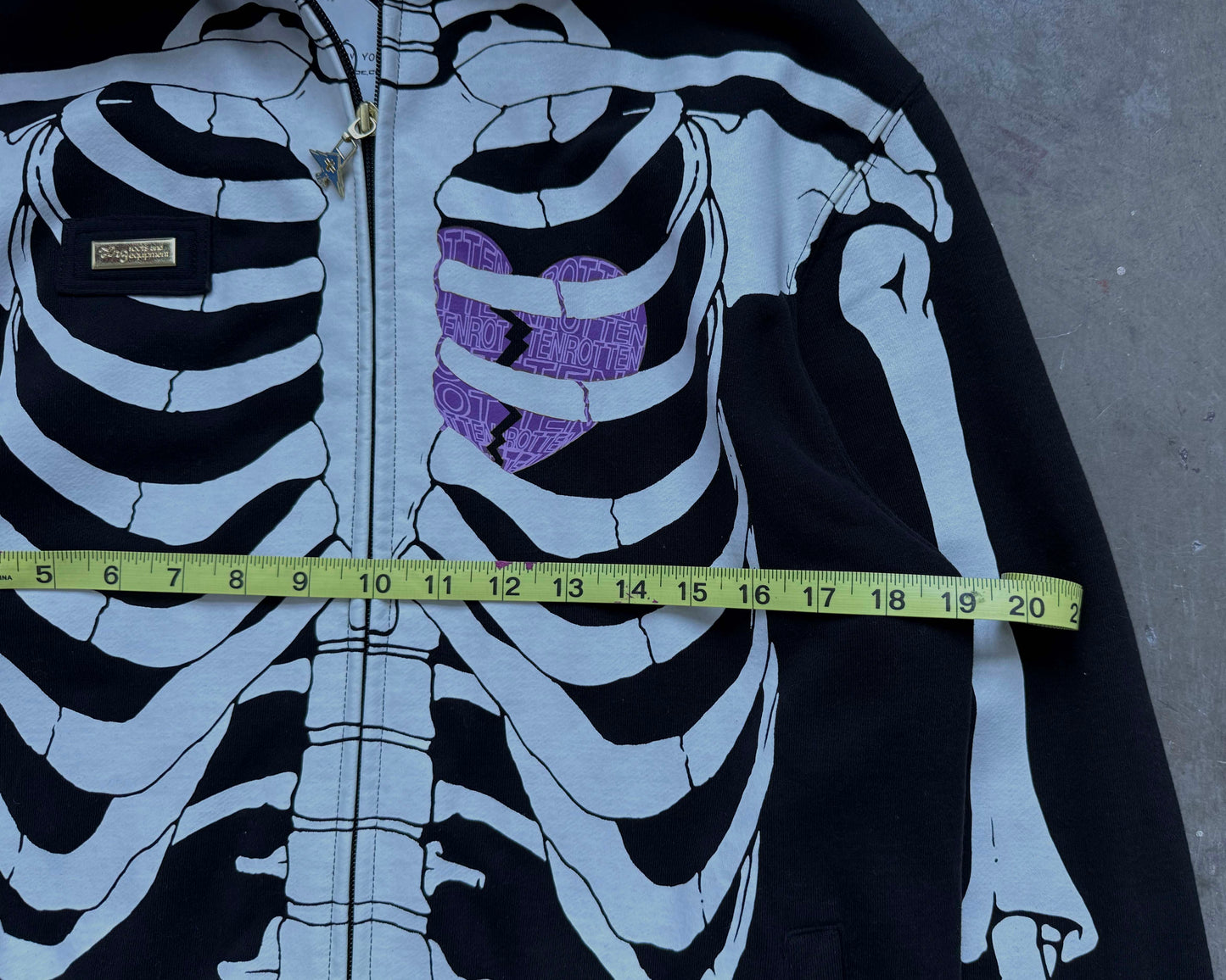 Research: LRG Skeleton Dead Serious Full Zip