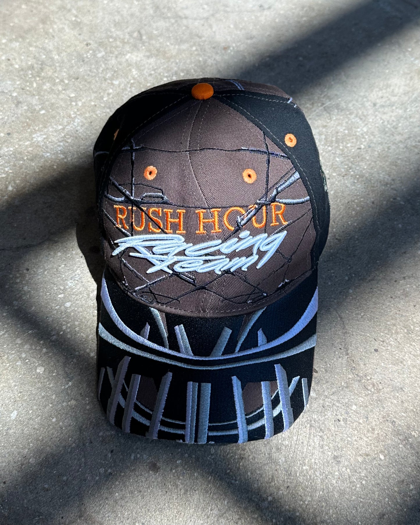 Rush Hour Racing Team Cap - Brown