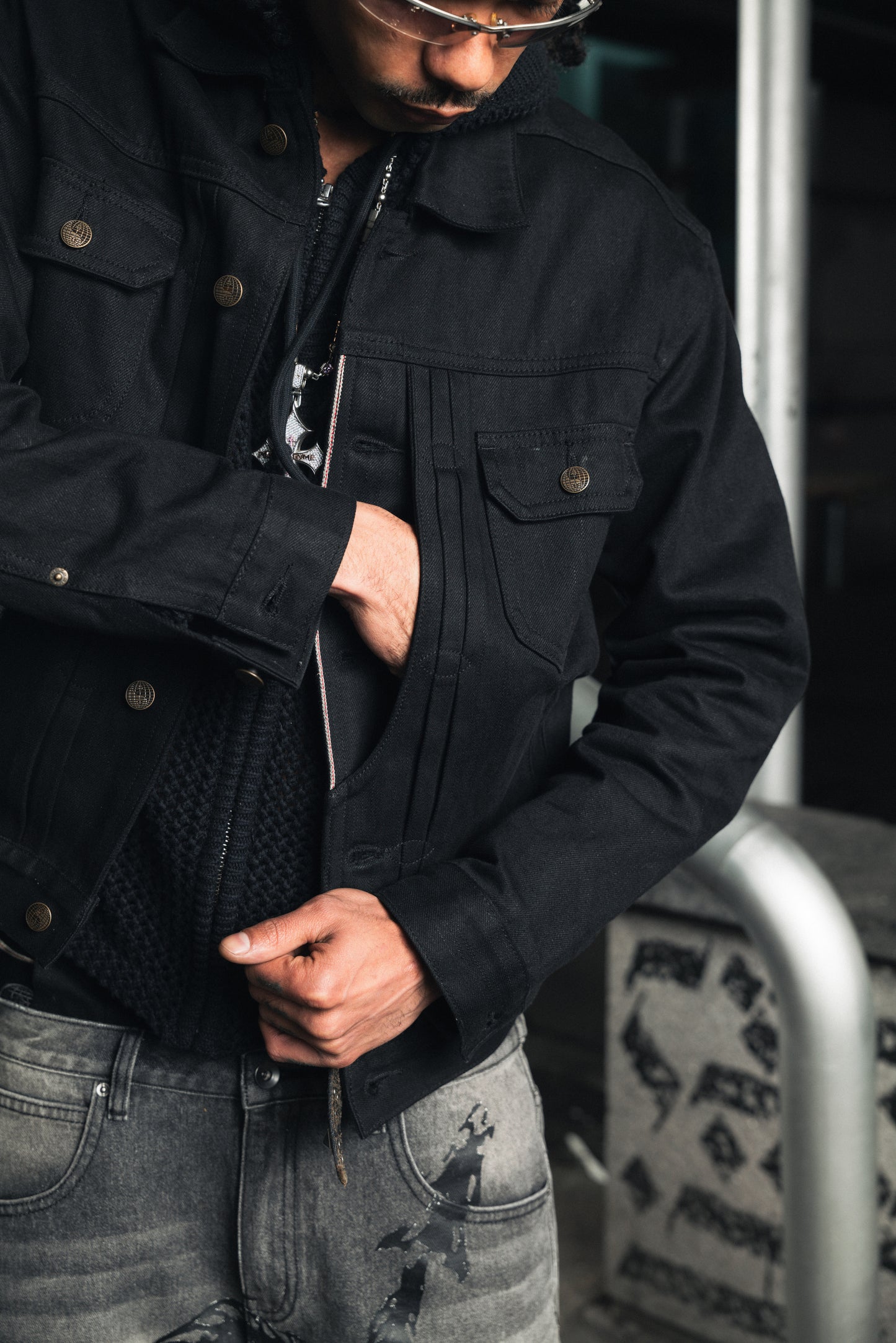 Type II Denim Jacket - Black