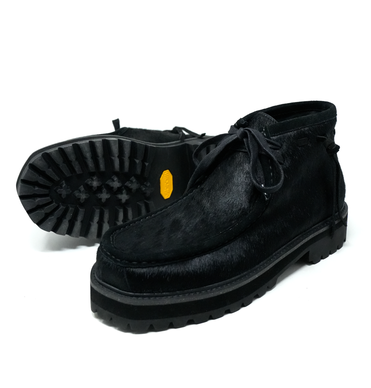 Vibram Wally Boots - Black Pony – ESENES WORLDWIDE