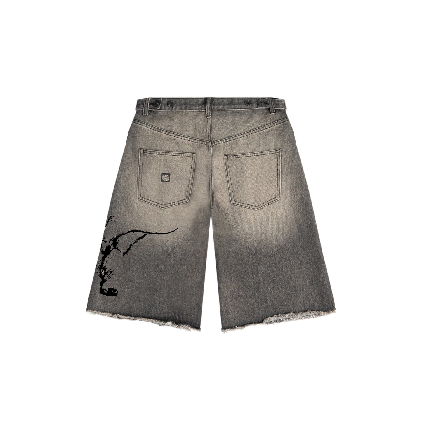 Darwin Denim Shorts - Washed Black