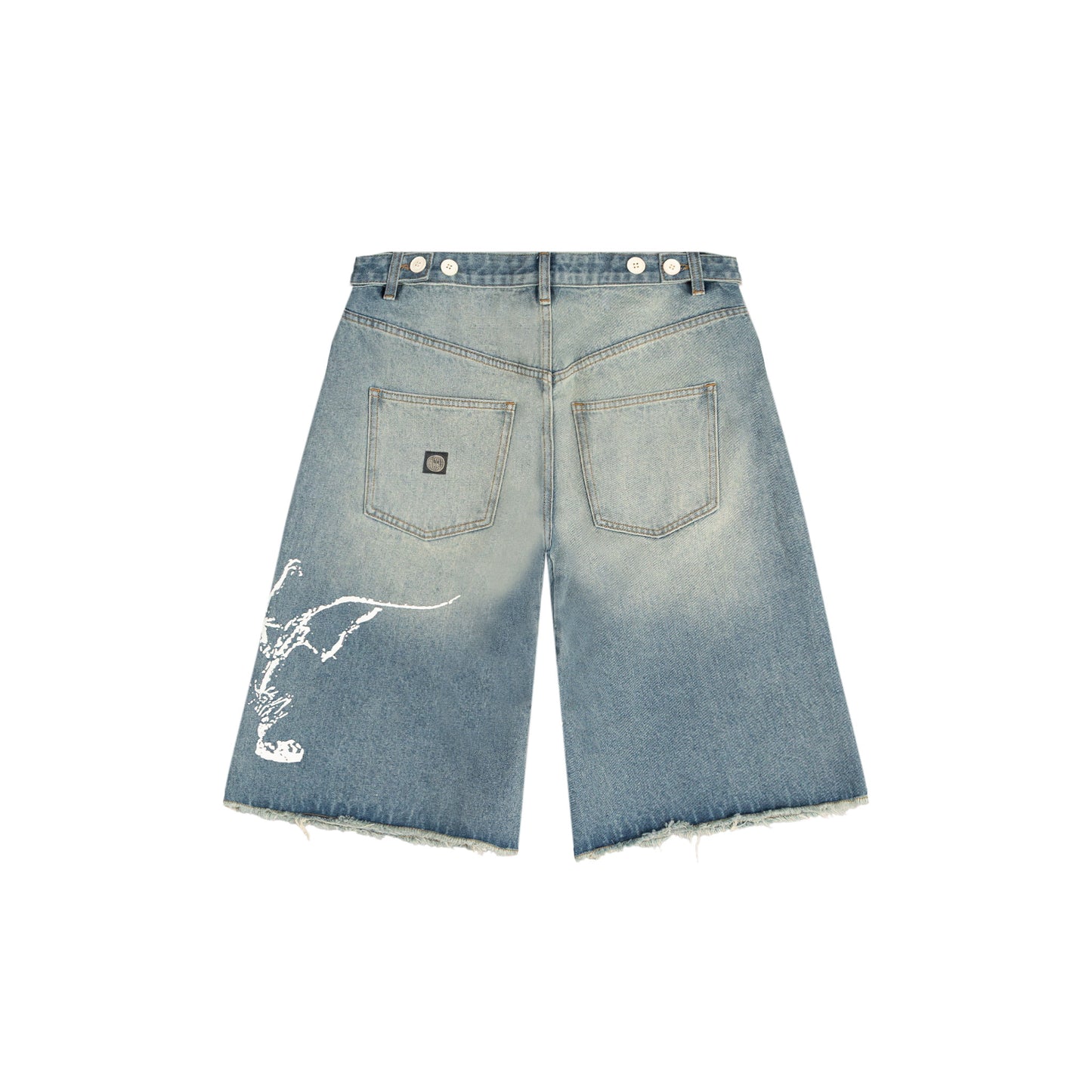 Darwin Denim Shorts - Washed Blue