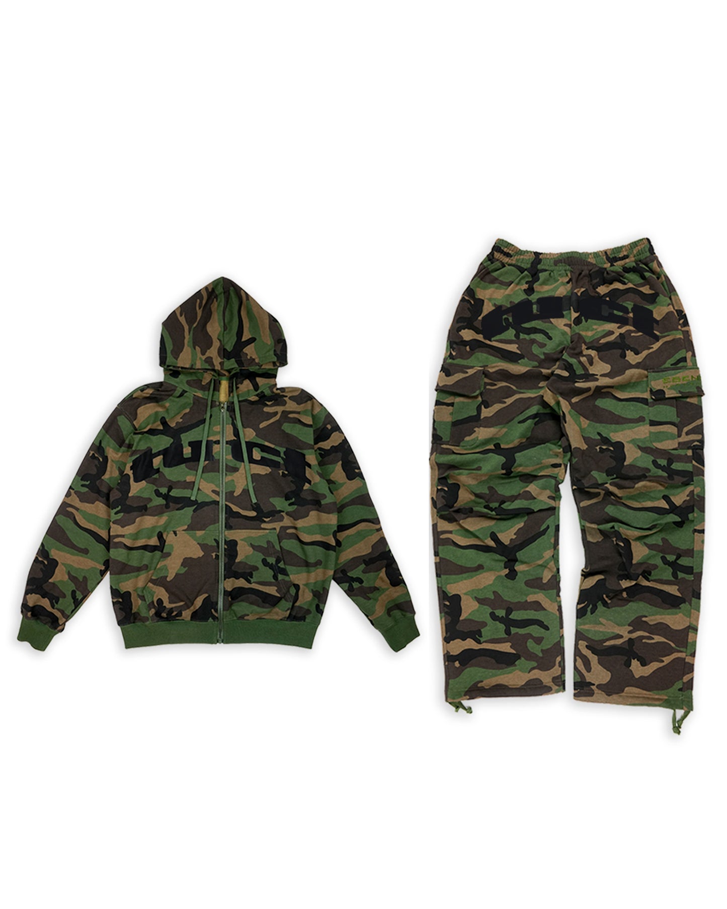 Tuct Cargo Sweatpants - Camo