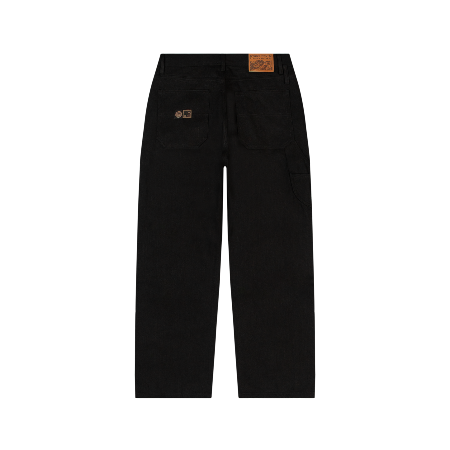 AEAE☆DENIM WORK PANTS BLACK Denim Work Pants - Black – ESENES WORLDWIDE