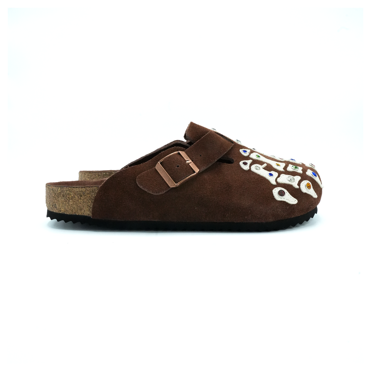 Bad Bone Clogs - Brown