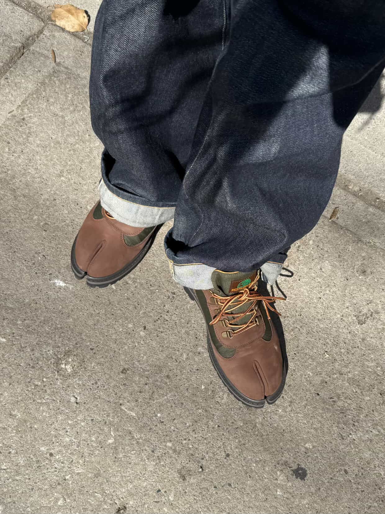 Esenes x RPD Tabi Boots - Beef & Broccoli