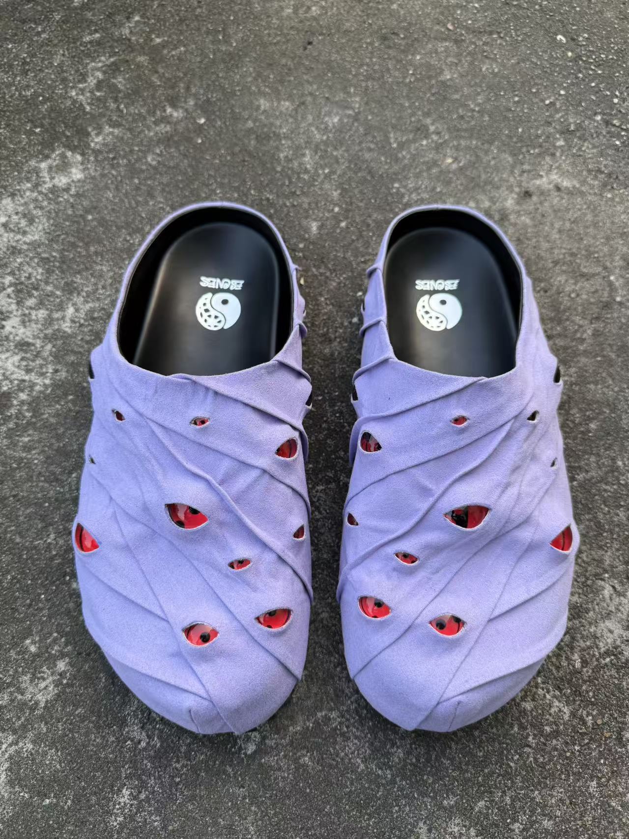 Eyeball Mules - Purple Danzo *Limited Edition* – ESENES WORLDWIDE