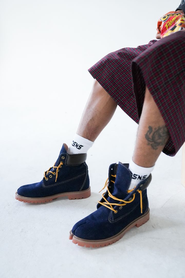 Esenes x RPD Tabi Boots - Denim – ESENES WORLDWIDE