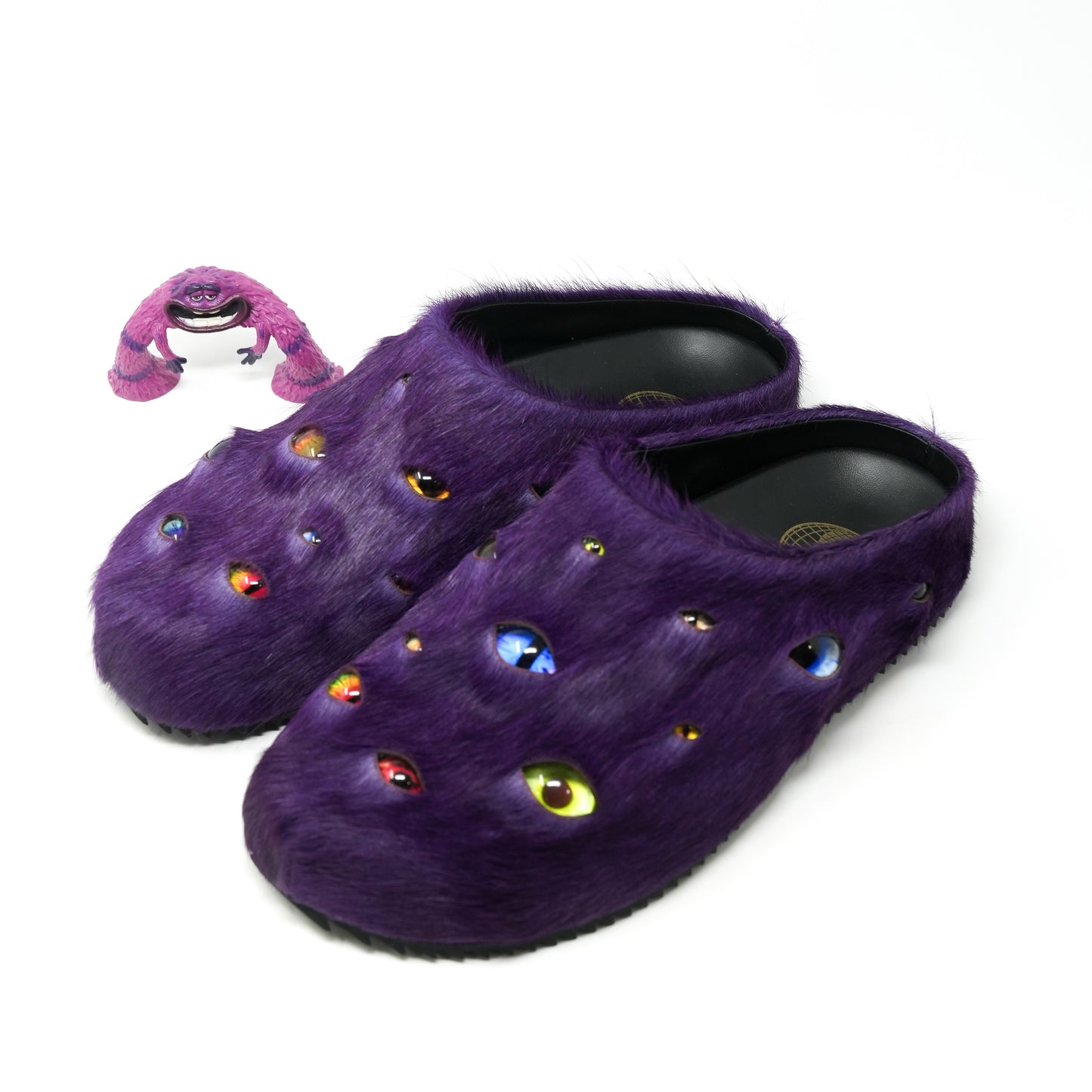 Eyeball Mules - Purple