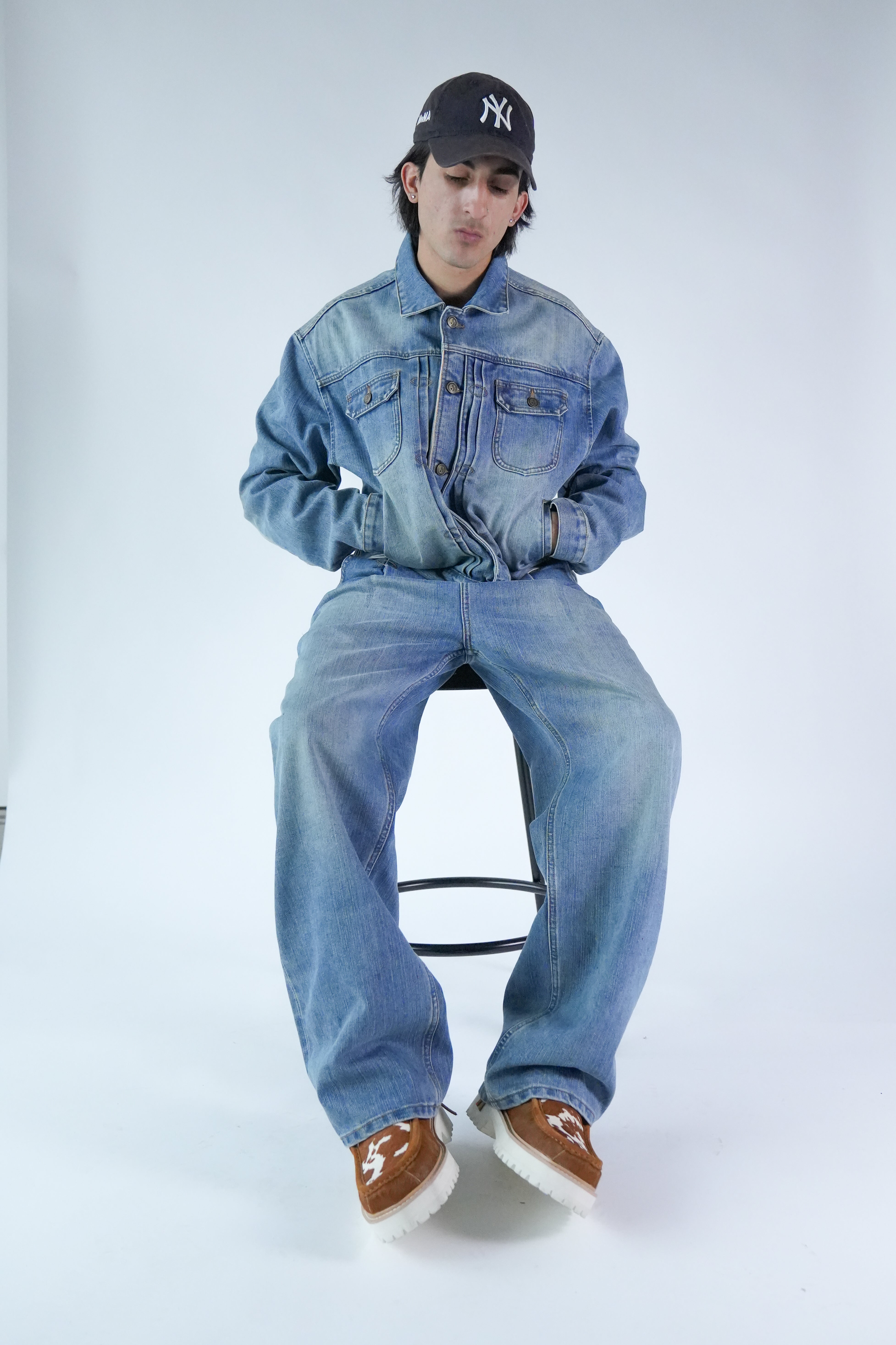 Denim Work Pant - Washed Blue – ESENES WORLDWIDE