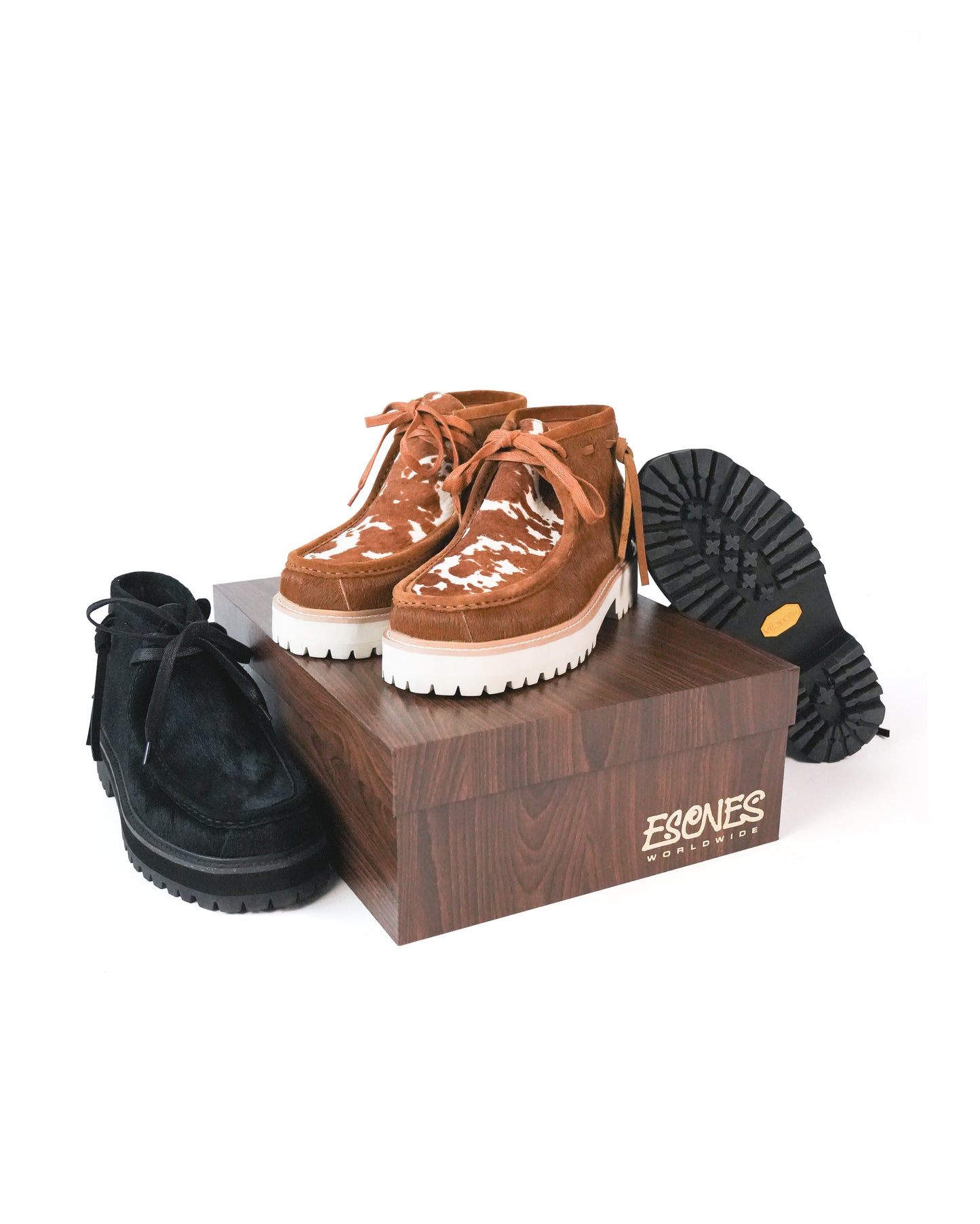 Vibram Wally Boots - Brown Cow
