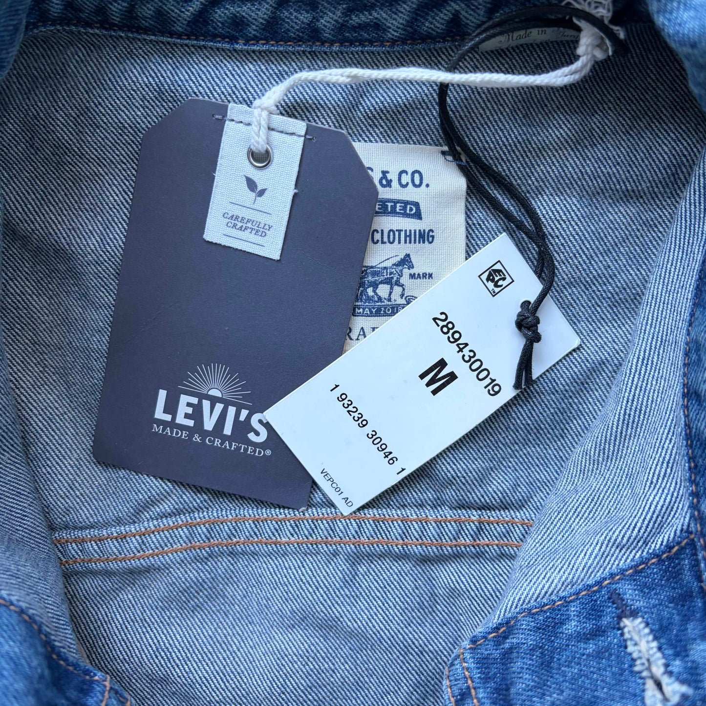 Research: Levi's Made Crafted Denim Jacket