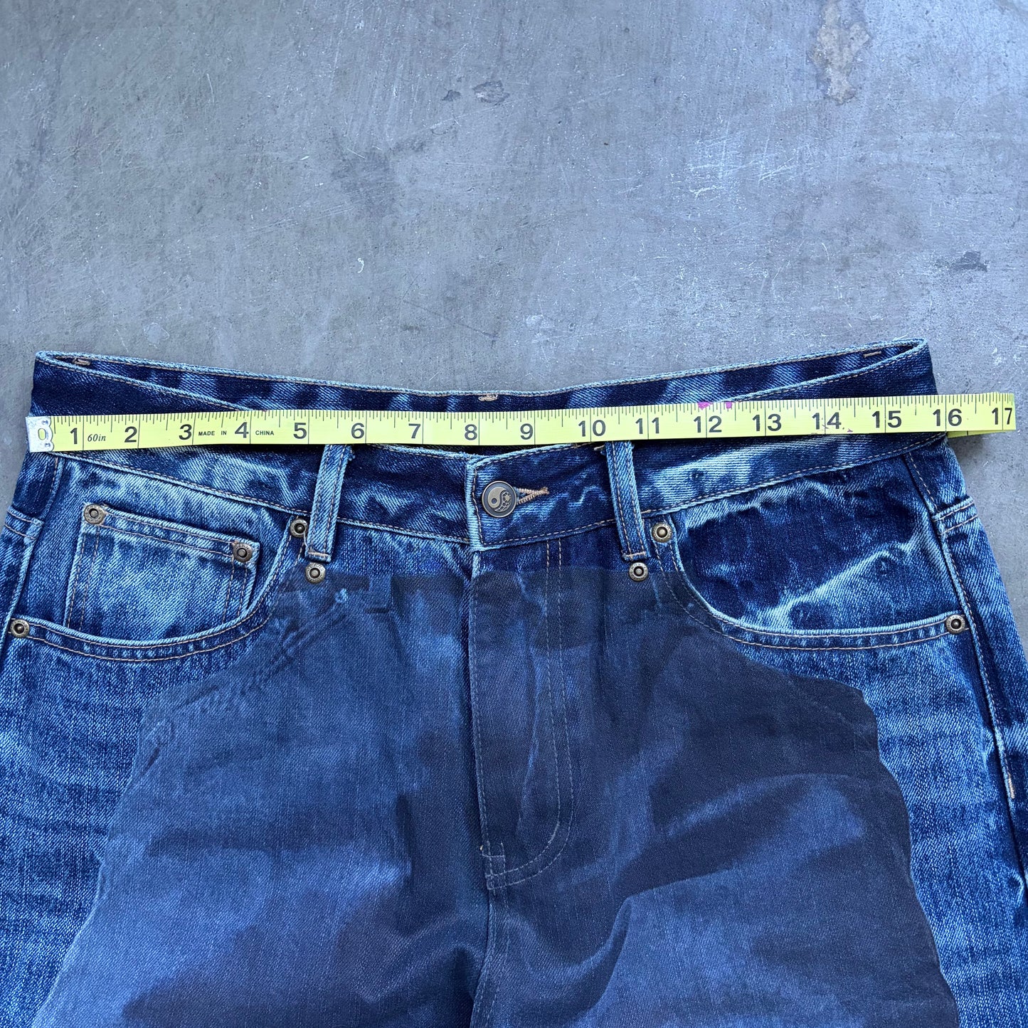 Sample: Hedi Slim Baggy Denim Work Pants