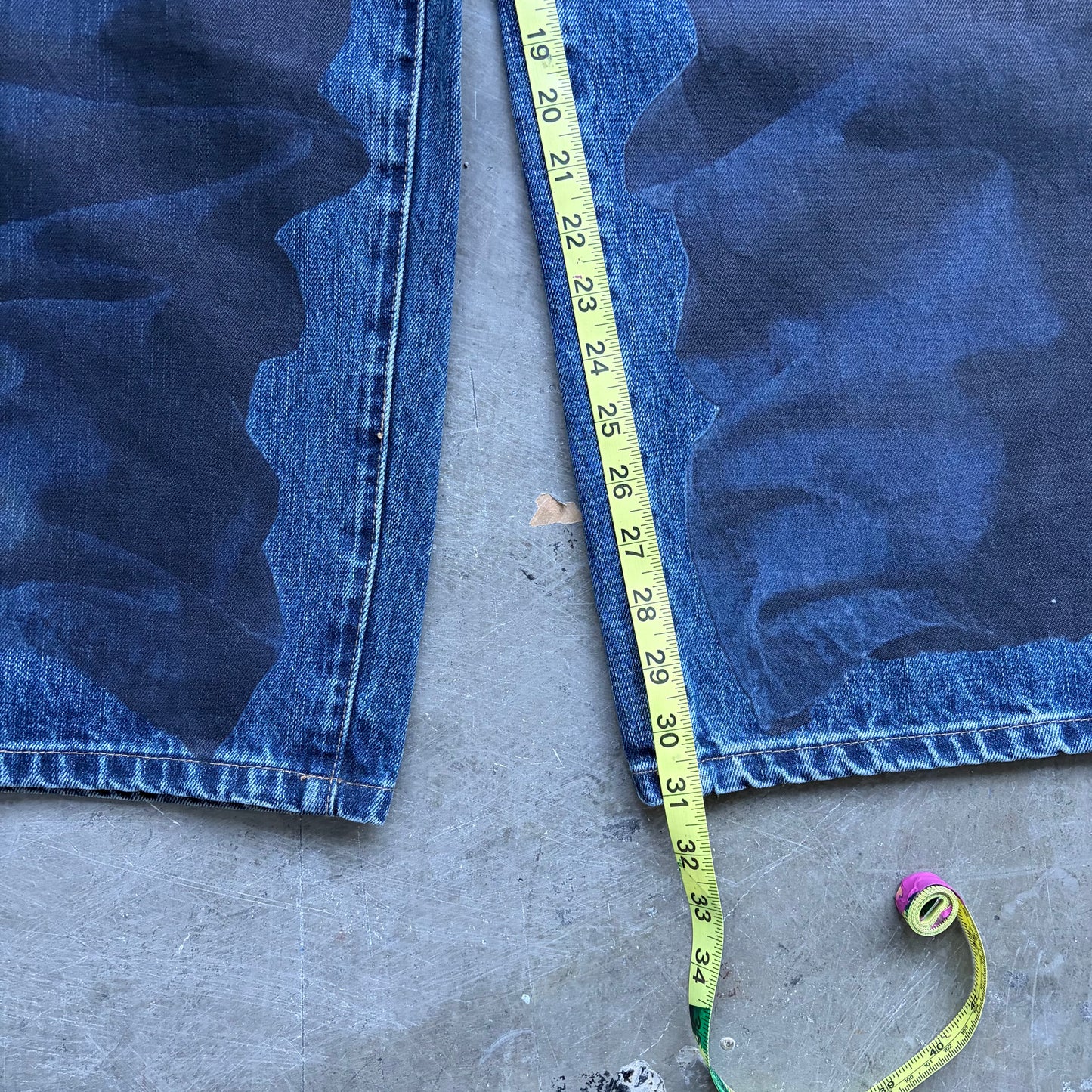 Sample: Hedi Slim Baggy Denim Work Pants