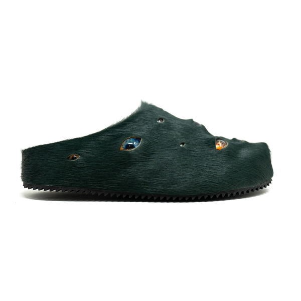 Eyeball Mules - Green