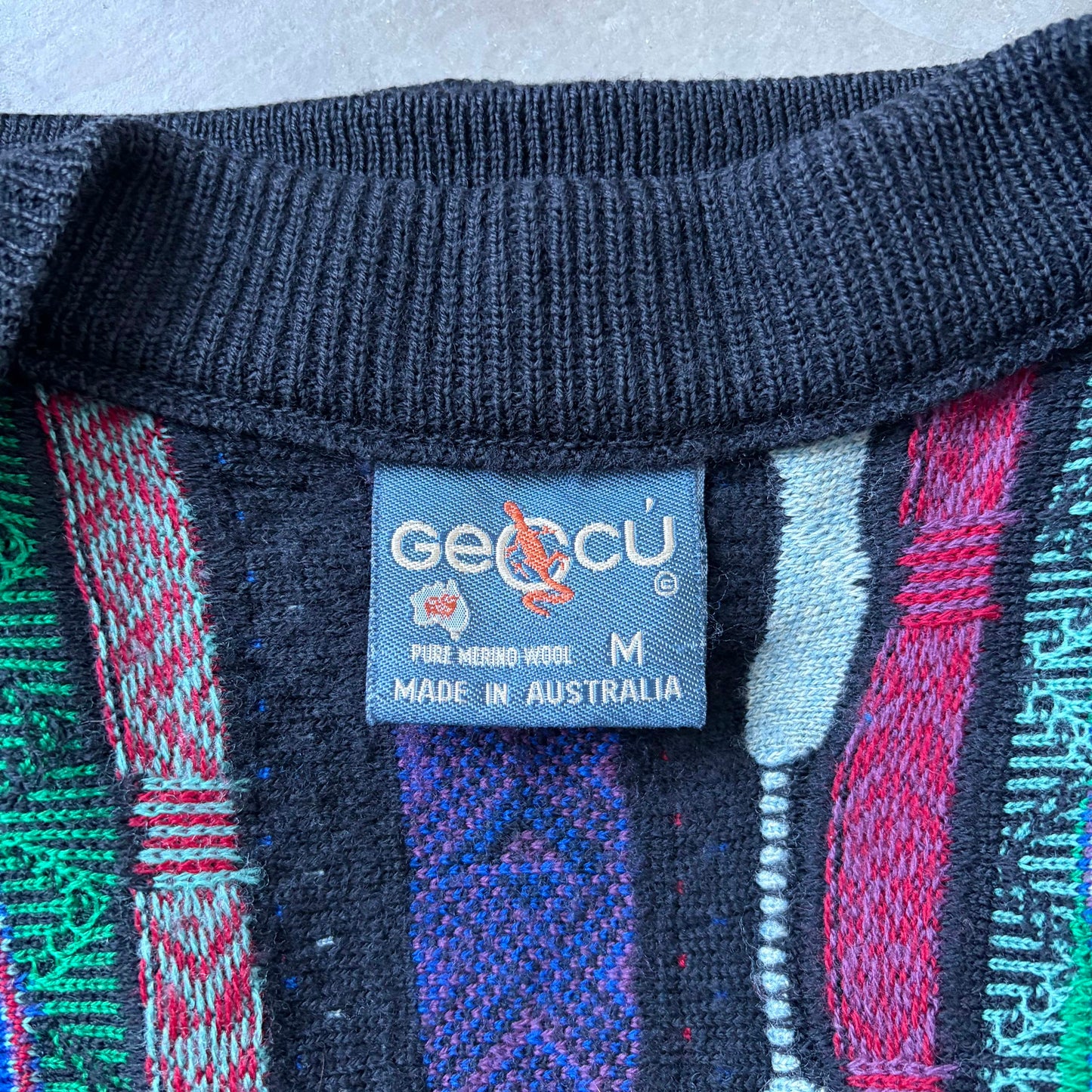 Vintage: Geccu Merino Wool Sweater
