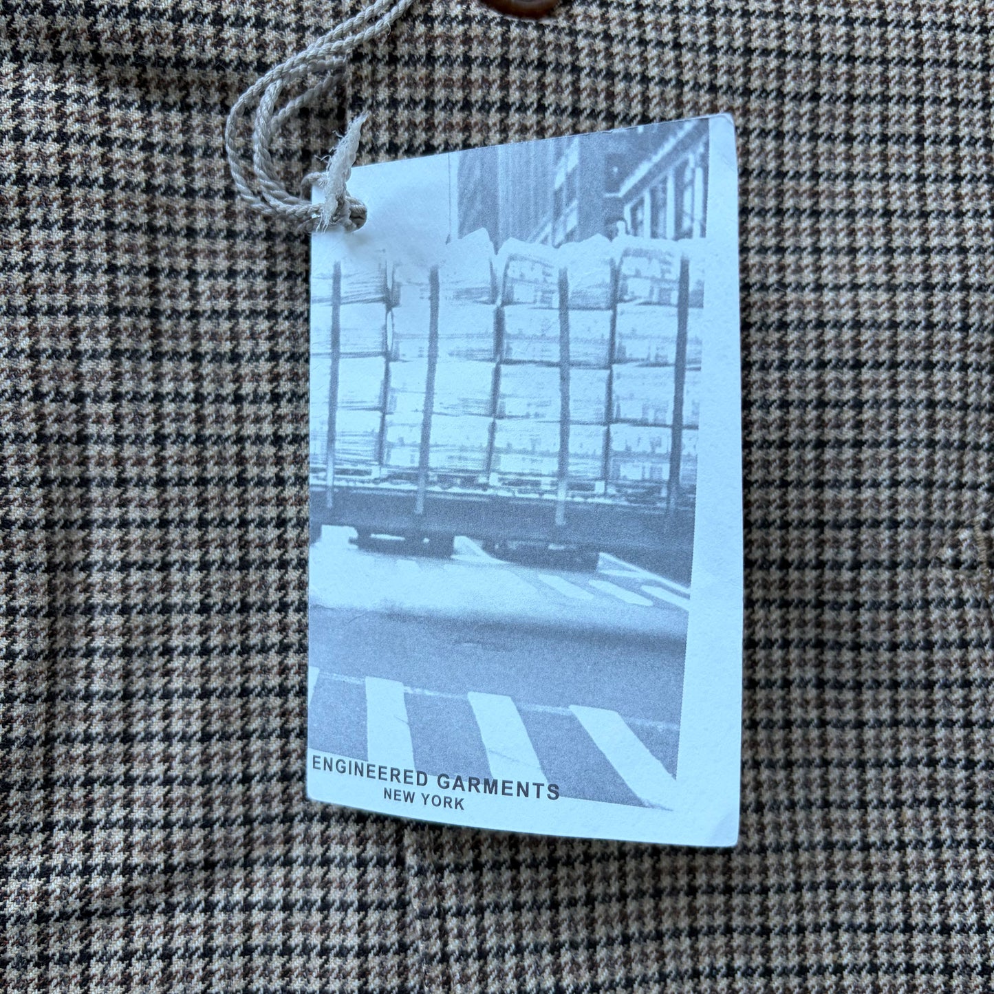 Research: Engineered Garments Houndstooth Jacket