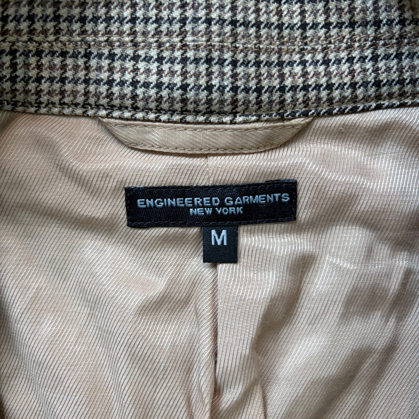 Research: Engineered Garments Houndstooth Jacket