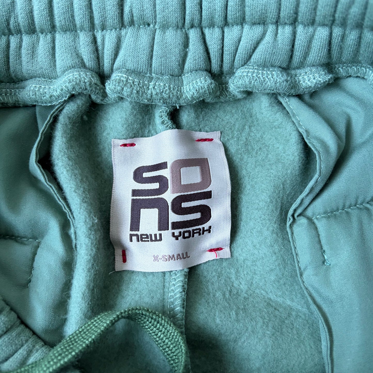 Sample: Green Cargo Sweats