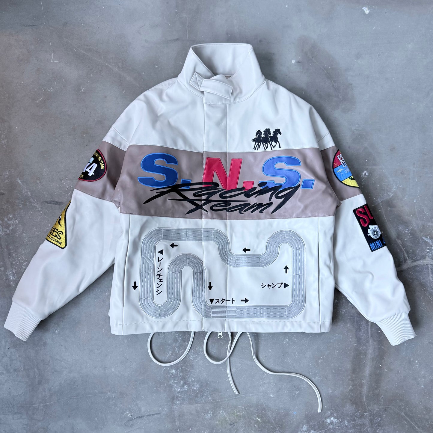 Sample: Slot Car Racing Team Jacket