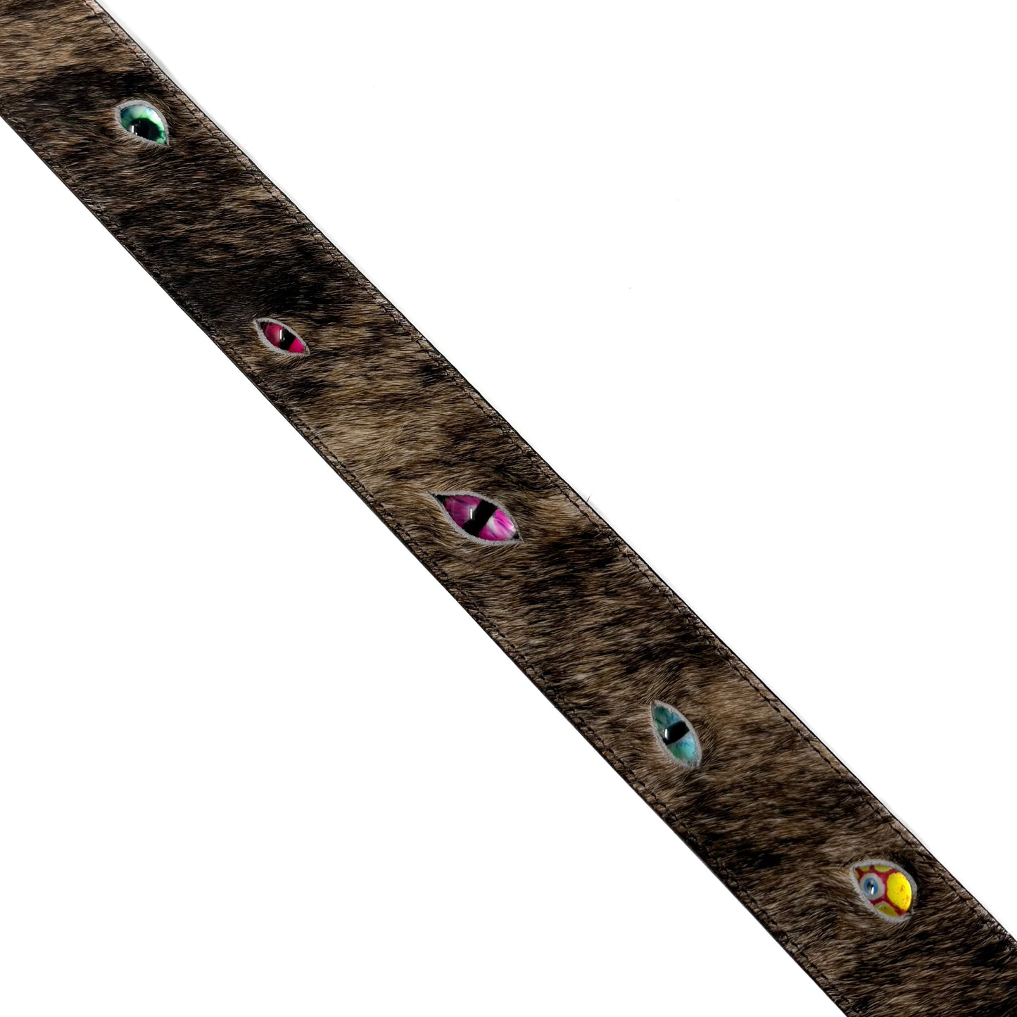 Eyeball Belt - Brindle Print