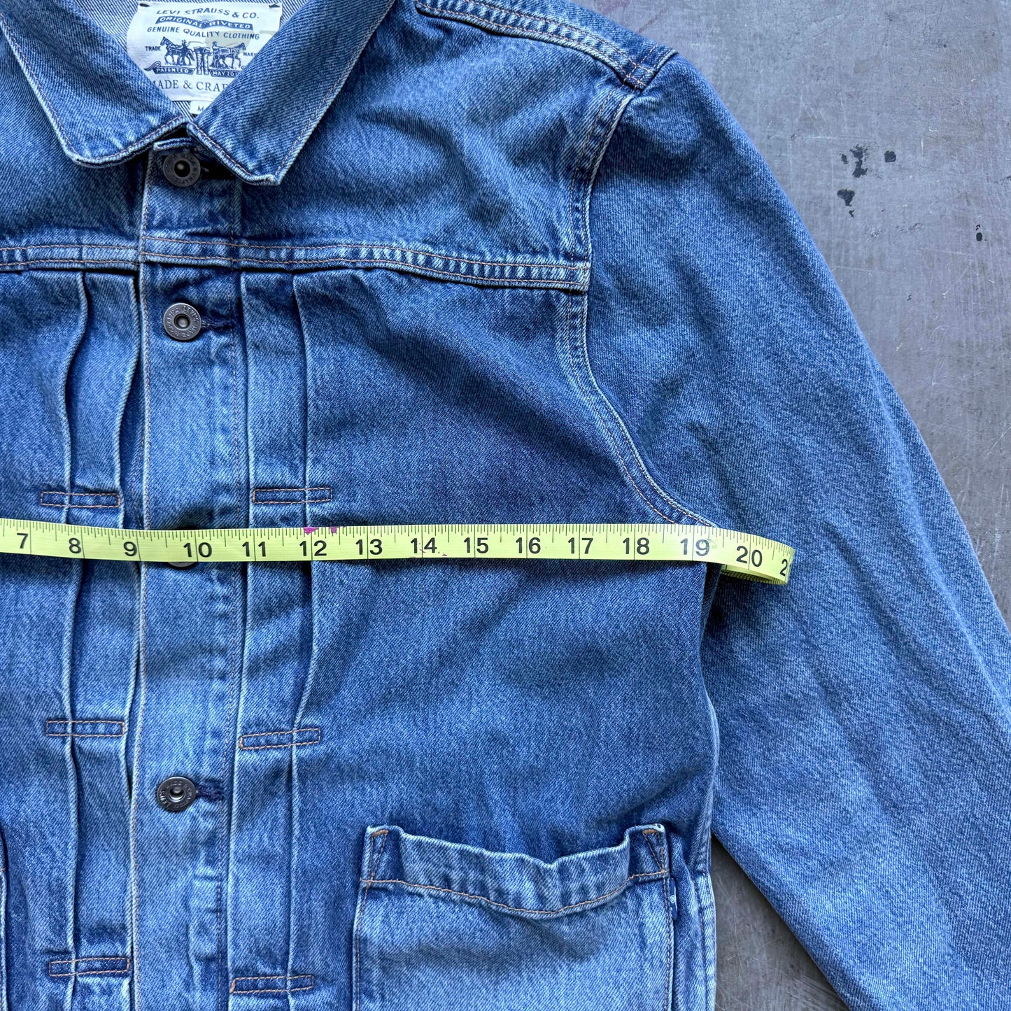 Research: Levi's Made Crafted Denim Jacket
