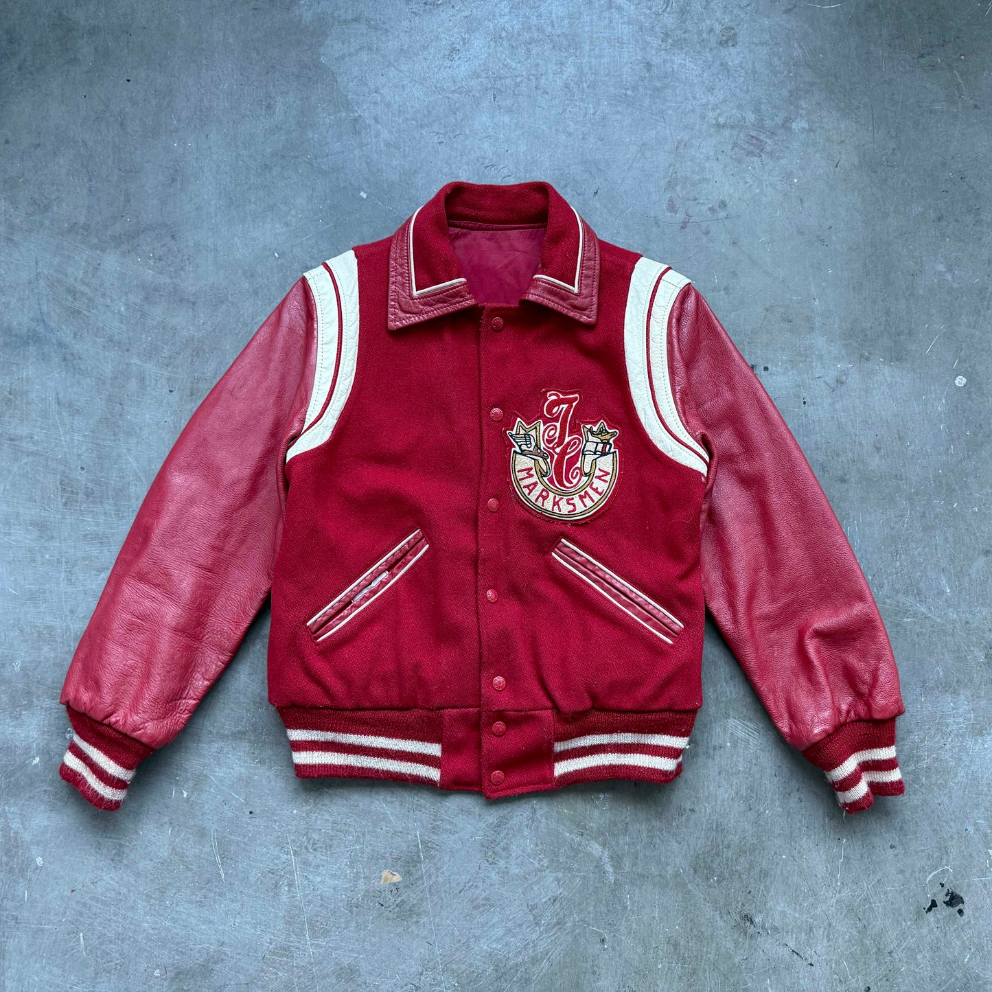 Vintage: Marksmen Letterman(Varsity) Jacket