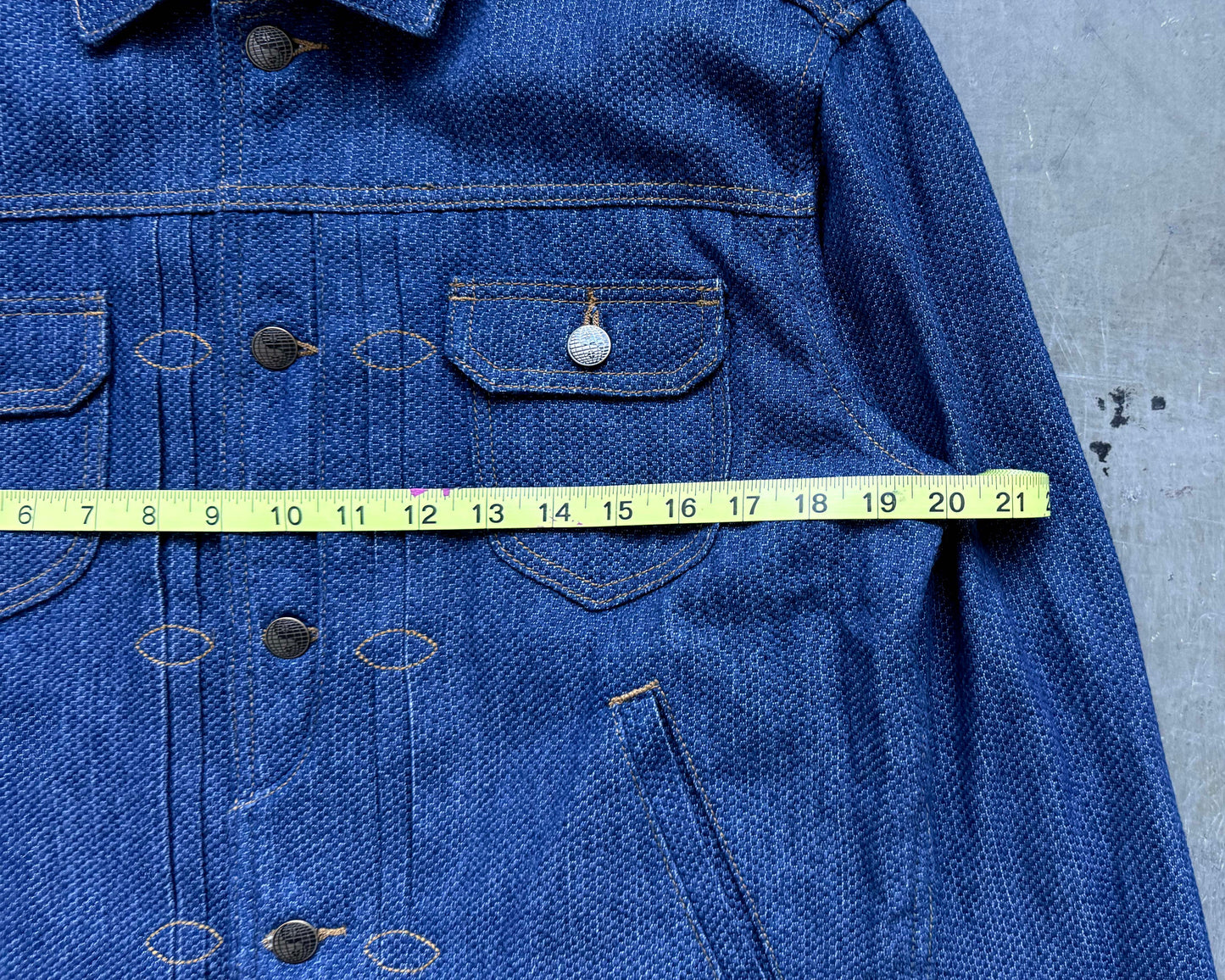 Sample: Textile Denim Jacket