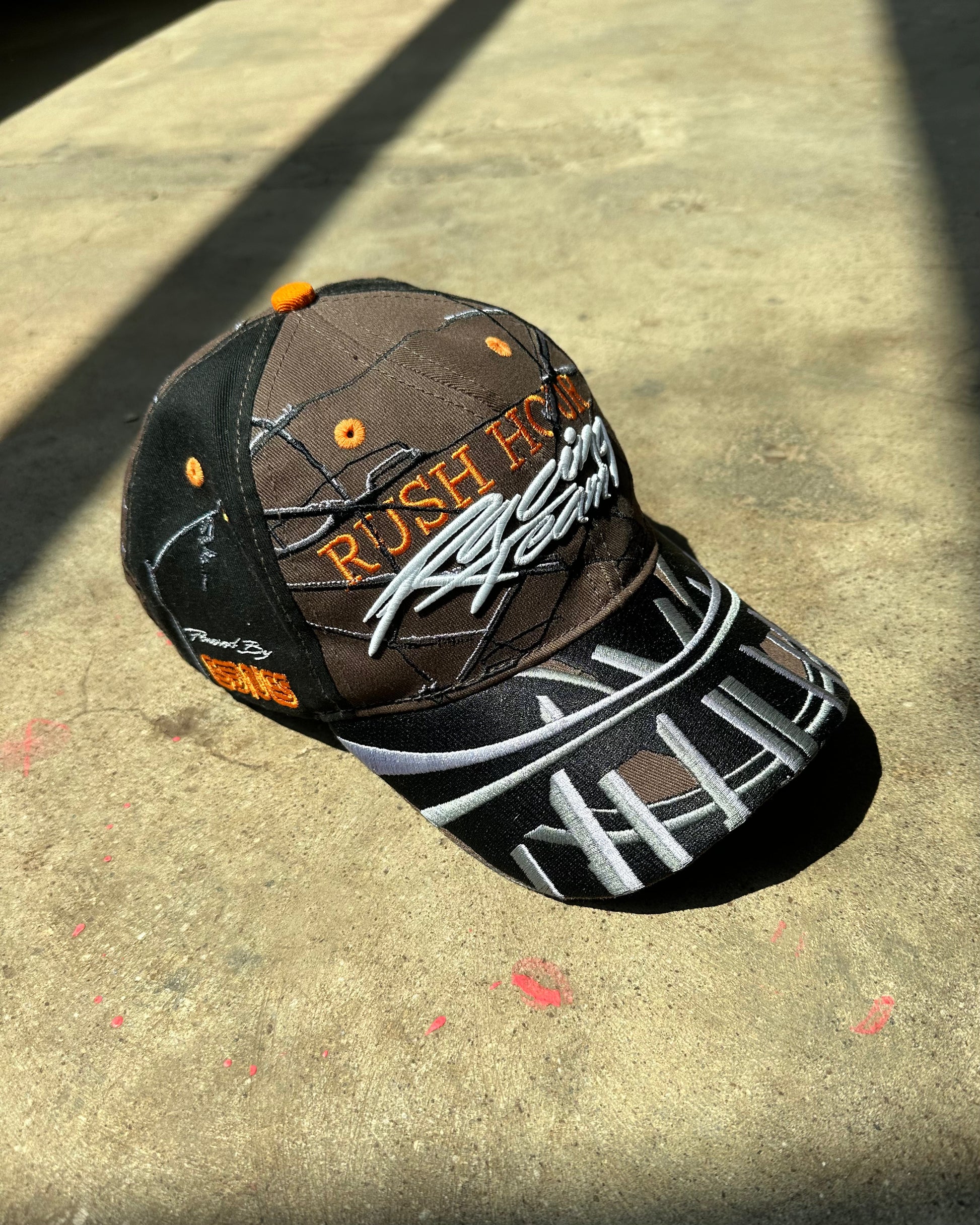 Rush Hour Racing Rush Hour Racing Team Cap - Brown – ESENES WORLDWIDE
