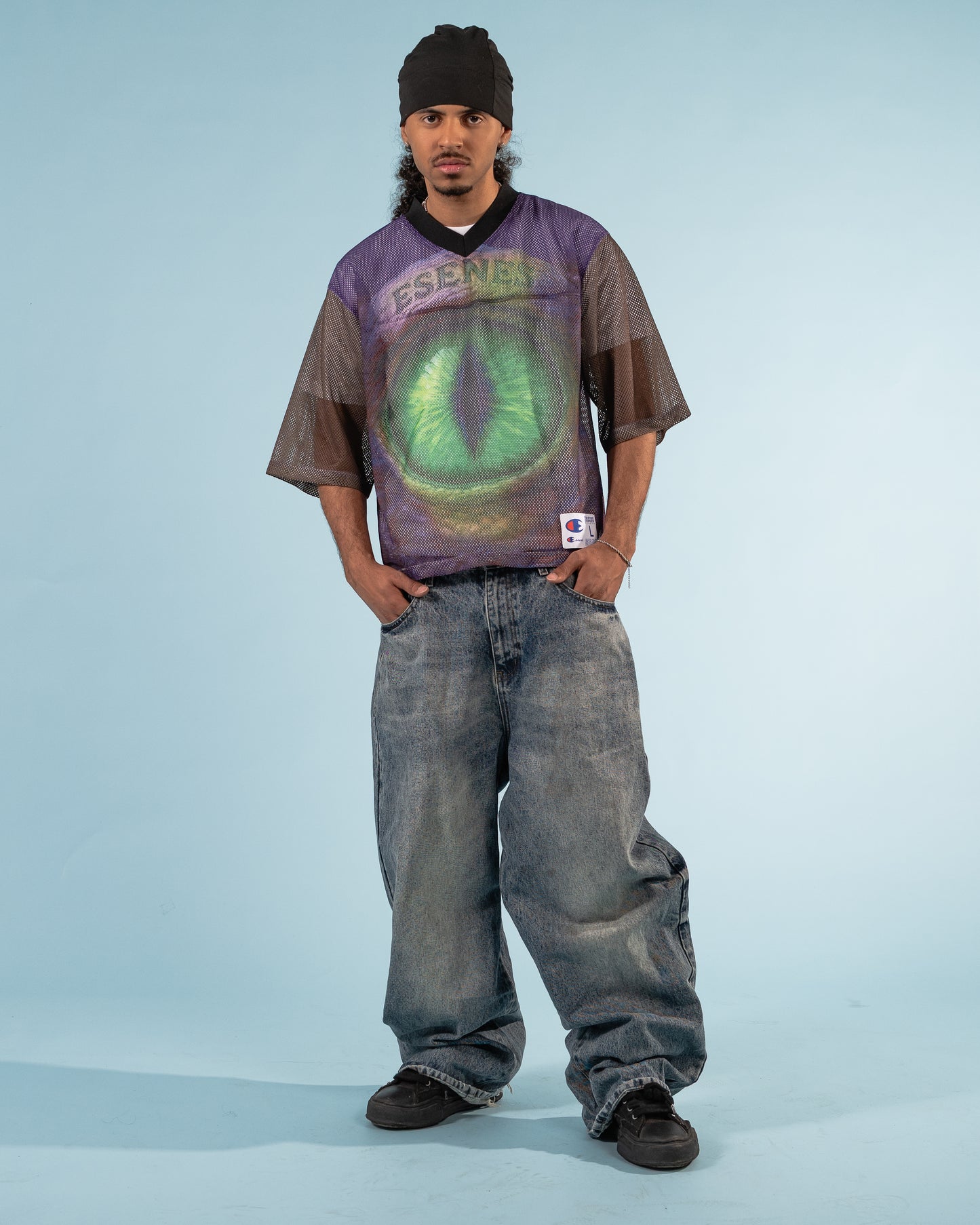 Eyeball Jersey - Purple