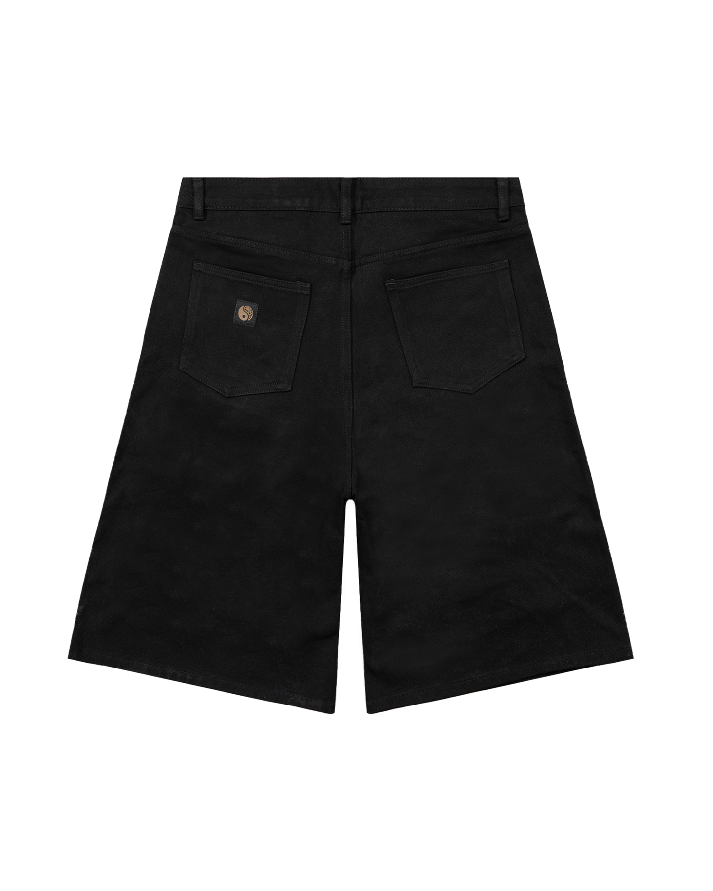 Eyeball Shorts - Black Fur