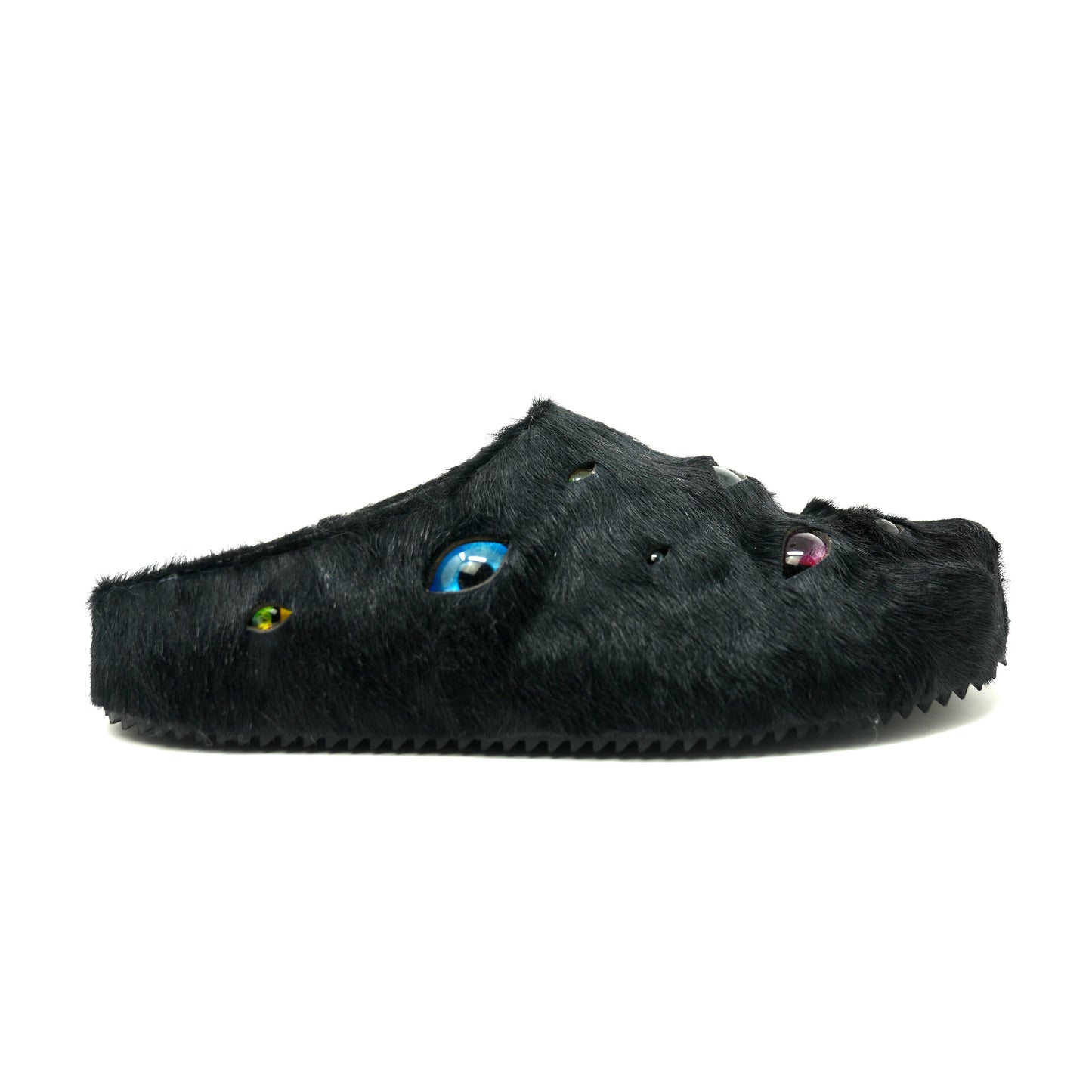 Eyeball Mules - Black SZ 4-7