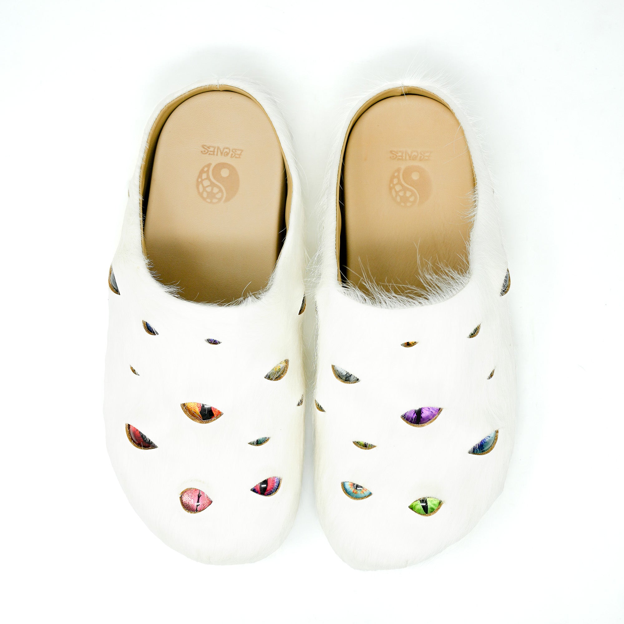 ESENES WORLDWIDE★目玉ミュール　黒 ESENES WORLDWIDE☆目玉ミュール 黒 Footwear – ESENES WORLDWIDE