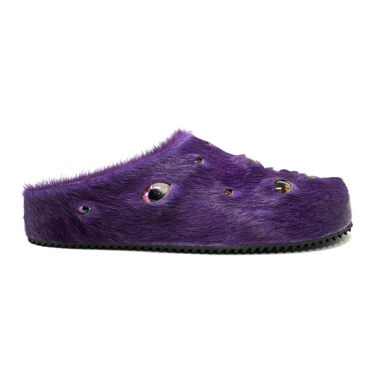 Eyeball Mules - Purple