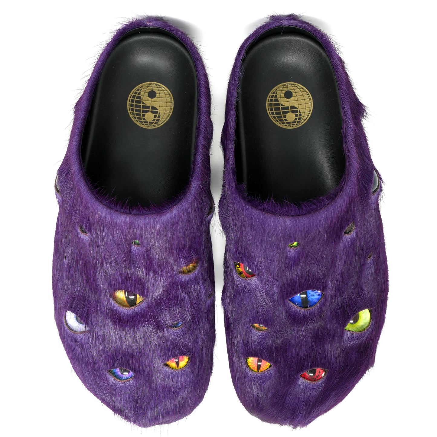 Eyeball Mules - Purple