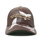 World Peace Hat - Brown Leather