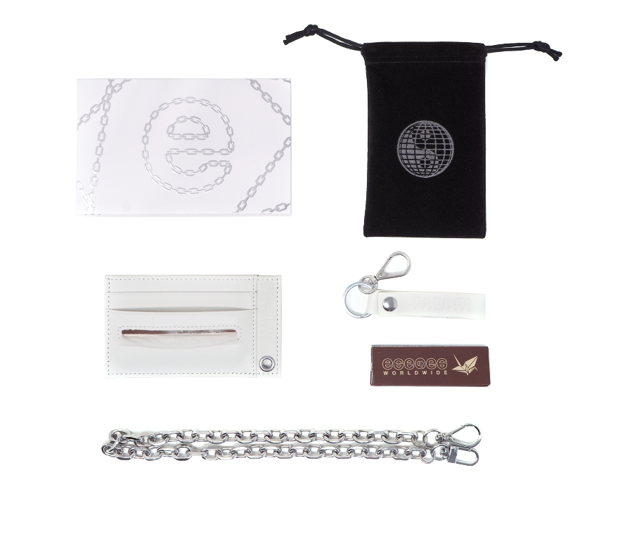 Cardholder Chain Wallet & Blot Paper Dispenser