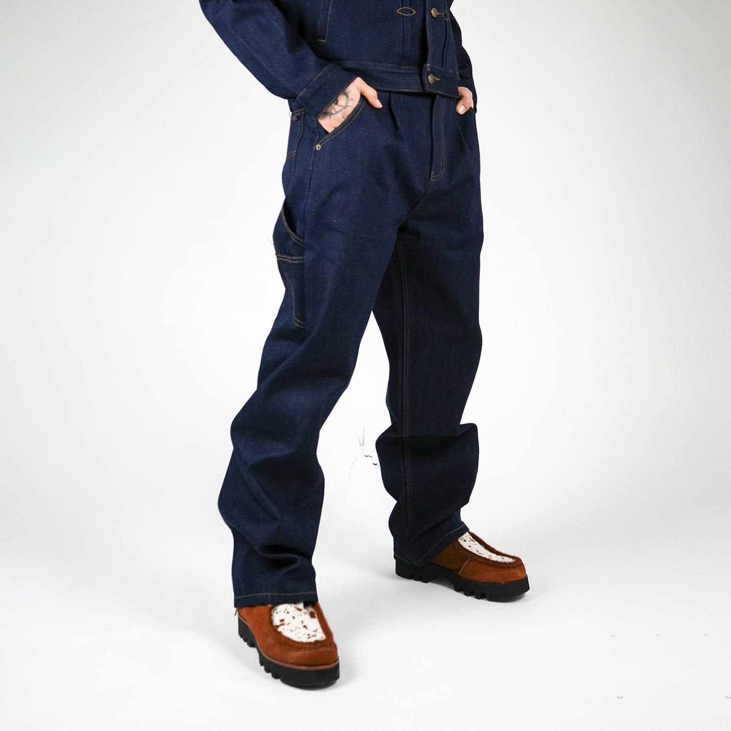 Denim Work Pant - Double Indigo
